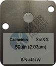 Calmetrics美国Sn80uinch镀层测厚仪标准片